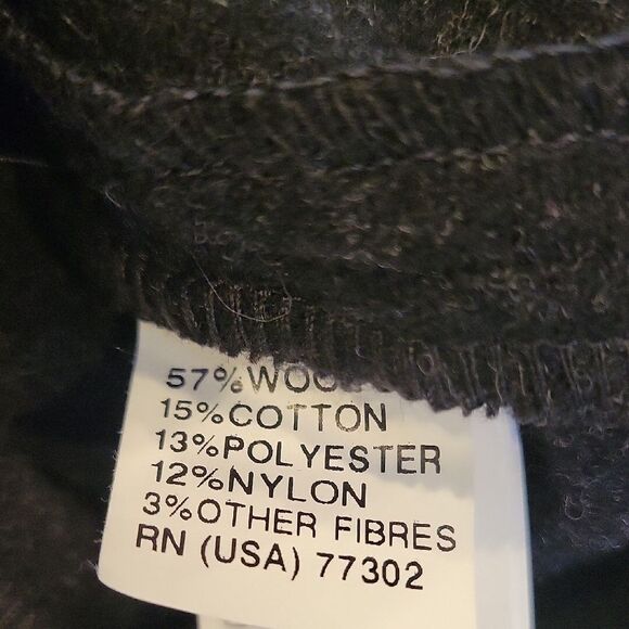 Zara Black WOOL Midi Dress - Picture 7 of 7